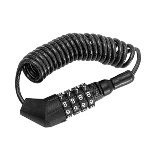 Gogogmee Candado de para Casco Bicicleta Antirrobo Resistente Portátil y Duradero Compatible con Motos y Bicicletas Estándar Ligero y Seguro para Exteriores