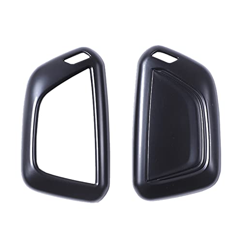Coque de clé Corvette C8 antichoc en ABS noir mat pour télécommande
