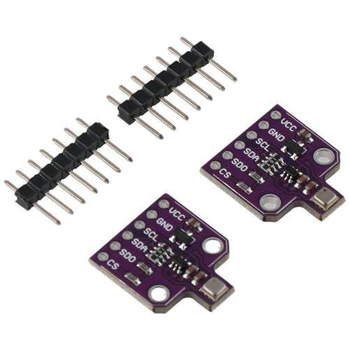 Development Board 2pcs BME680 Practical 4 in 1 Temperature Humidity Pressure Sensor Digital Atmospheric Barometric Board Electronic Building Blocks - Image 4