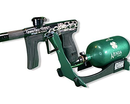 Guru Gun Stands Micro Paintball Gun Stand (Green)
