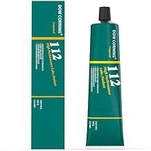 Molykote 112 150g 5.3oz High Performance Lube Lubricant and Sealing Material for Plastic and Rubber valves and Bearings Heat Resistance -40 to 232C White Translucent