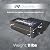 Four Seasons Courtyard 14" Steel 10K BTU Smokeless Propane Gas Fire Pit Rectangle Outdoor Backyard Fireplace for Patios, Decks, and Porches, Black