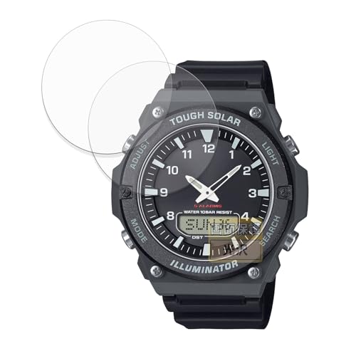 FILMEXT �t�B���� CASIO Collection AQ-S820W �V���[�Y (2���Z�b�g) �p �ی�t�B���� �܂�œ\���ĂȂ����̂悤�ɔ����� ������ ���{��