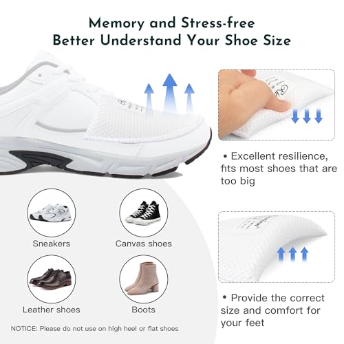 Rellenos de confort para zapatos demasiado grandes, 2 pares miniatura 6