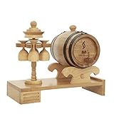 ★ USO: Baje el grifo, ponga el barril de vino sobre la mesa, con la boca hacia arriba, vierta lentamente las bebidas desde el conector del grifo, luego apriete el grifo.