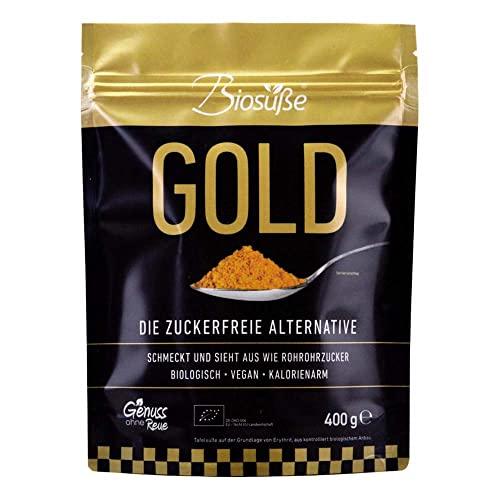 Biosüße - GOLD Zuckeralternative - 0,4 kg - 6er Pack Cover