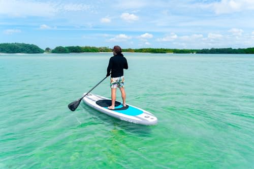 Image of Roc Inflatable Stand Up Paddle Board with Premium SUP Paddle Board Accessories, Wide Stable Design, Non-Slip Comfort Deck for Youth & Adults