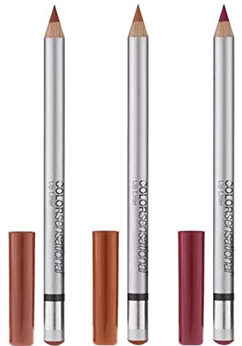 Maybelline New York ColorSensational Lip Liner - 3 Set
