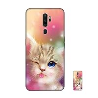 Cover Per OPPO A9/A5/A3 2020 | 2 Pezzi Silicone Morbido | Custodia Antiurto Con Disegno Gatto E Cane | TPU Sottile Nero