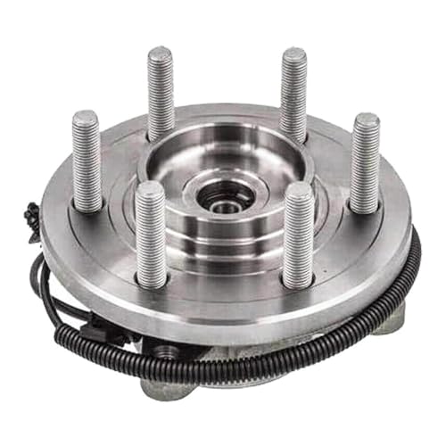 Image of Detroit Axle - Pair Front Wheel Bearing and Hubs Assembly 2WD with ABS 6 Lugs for 2015 2016 2017 Ford F-150 Wheel Hub Assembly RWD