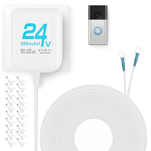 24V Doorbell Transformer for Ring and Nest