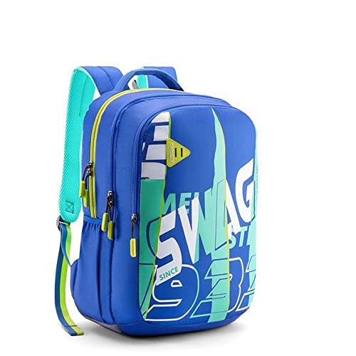 Buy American Tourister Quad+ Polyester Mens Backpack(BLUE, FREE SIZE