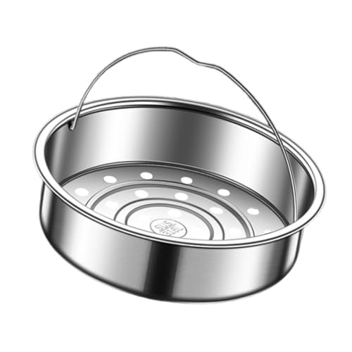 多目的ステンレス製蒸し器バスケット 点心や餃子に便利な蒸しラック キッチン調理ツール