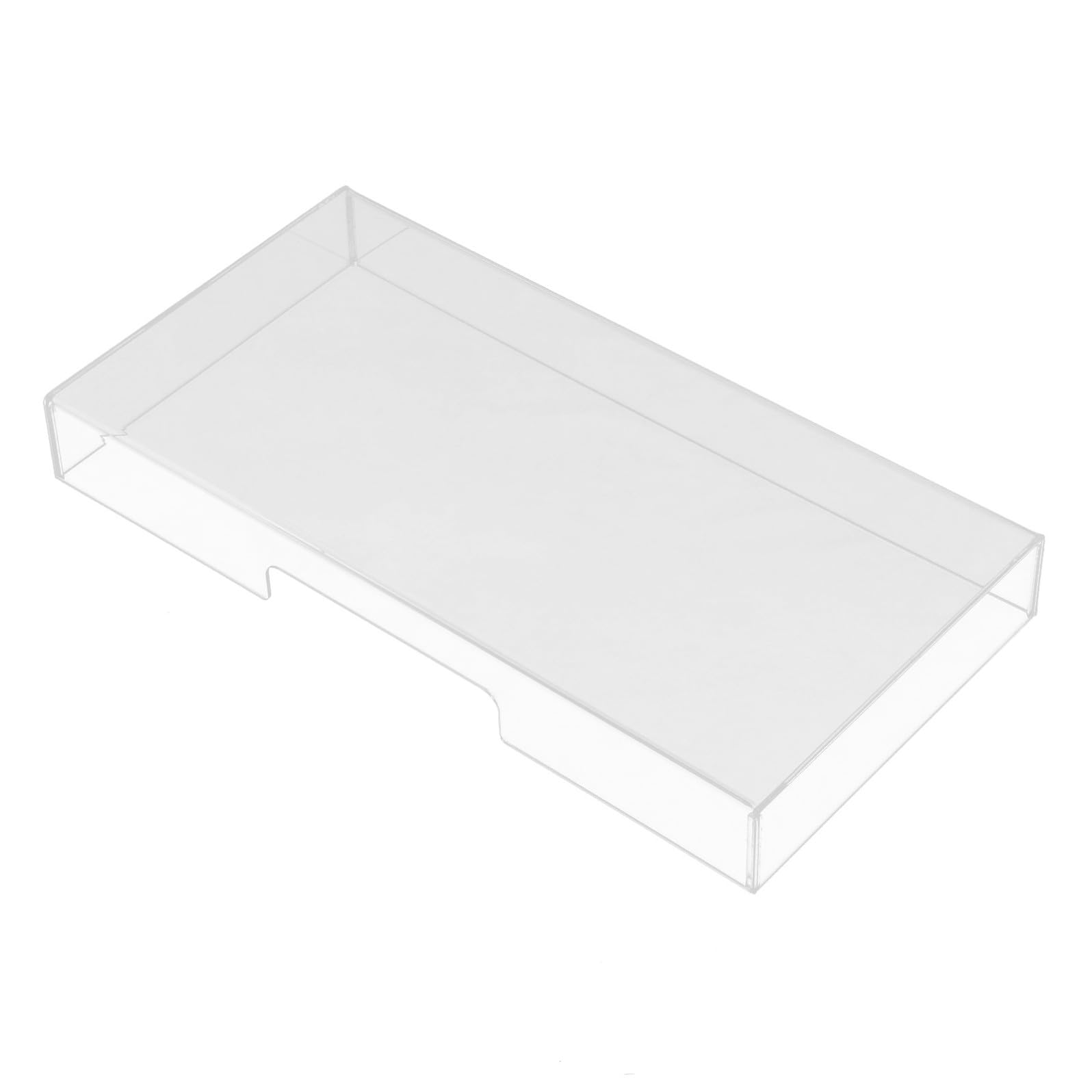 Artibetter Copertura per Tastiera Trasparente in Acrilico Resistente 470x235x55mm Protezione Antipolvere e Contro Liquidi per Tastiera Meccanica Desktop