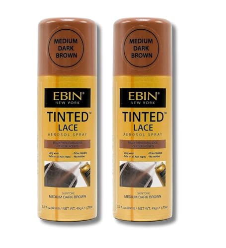 EBIN NEW YORK Spray Tintado para Encaje 2.7oz Pack 2