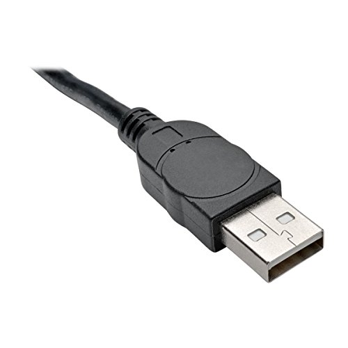 Tripp Lite 6Ft 2-Port Usb To Db9/ Rs 232 Serial Adapter Cable Ftdi, Com Retention M/M 6' (U209-006-2) #TOP7