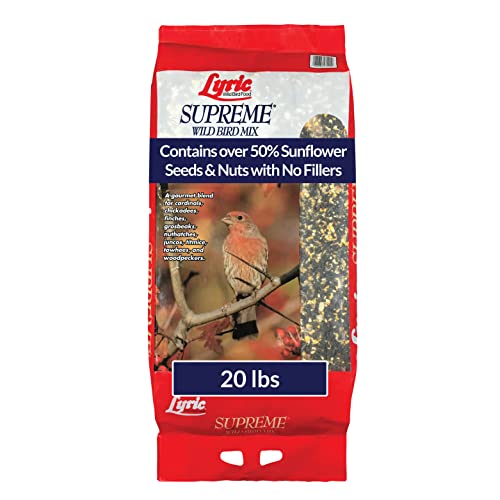 Lyric Supreme Wild Bird Seed Mix with Nuts and Sunflower Seeds