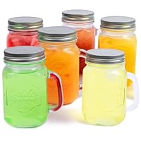 Algopix Similar Product 19 - Estilo Mason Jar 16 oz Set of 6