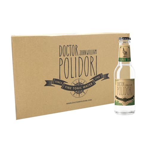 Doctor Polidori I Cucumber Tonic I Erfrischender Geschmack durch natürlich Gurkenextrakte I 24 x 200ml