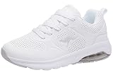 KangaROOS Damen K-Air Ora Sneaker, White/Silver, 39 EU