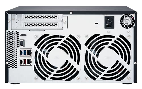 Image of QNAP TVS-872X-i5-8G-US Desktop 8-bay NAS /iSCSI IP-SAN, Intel Core i5 6-Core Processor, 8GB DDR4 RAM, 10GbE*1 (BASE-T), 1GbE*2