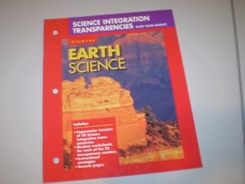 Paperback Earth Science - Science Integration Transparencies - Study Guide Booklet Book