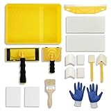 Lewrwet 16PCS Paint Edger Tool Kit, 9