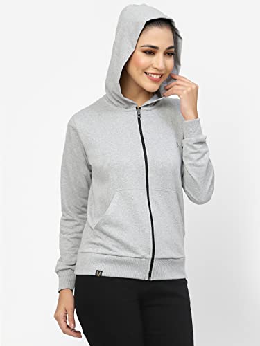 Image of UZARUS Women's Cotton Anthra Sweatshirt Hoodie