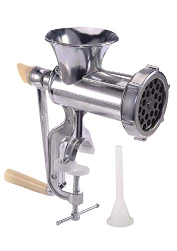 Moedor De Carnes Máquina Manual 5 Mm P/Embutidos Linguiça
