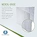 Dynarex Alcohol Prep Pads, Medical-Grade and Non-Woven Prep Pads, Saturated with 70% Isopropyl Alcohol, Rapid-Acting Antiseptic Wipes, 1-Ply, Medium, 1 Box of 100 Alcohol Prep Pads
