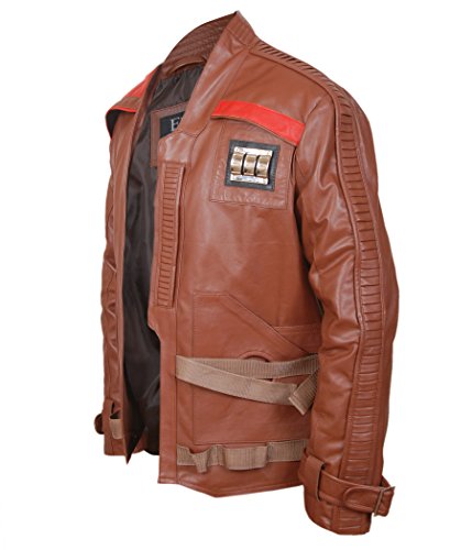F&H Kid's The Force John Boyega Genuine Leather Jacket4