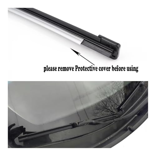 Windscreen window car brushes para eliminar ruido al limpiar 4