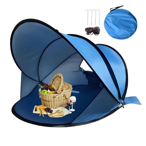 Tienda de playa anti UV para familias en vacaciones de jardín