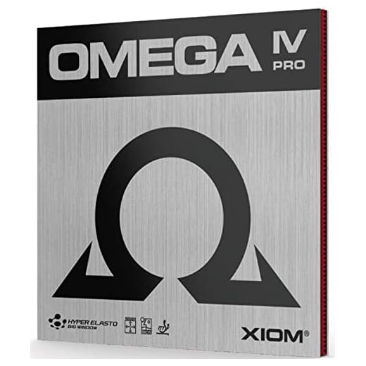 XIOM Omega IV Pro Black Max Rubber