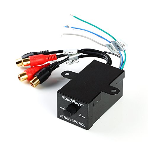 King Auto Parts CAR Audio Stereo Volume Control KNOB with HI Low LINE Out Converter BASS Level