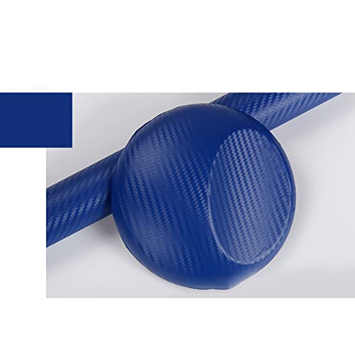 CFTGIW Película DE Envoltura DE Fibra DE Carbono Car Exterior 3D Exterior DIRAP STAP PELGAS DE Rolla DE Rolla del Dark. (1,52 m x 30 cm)