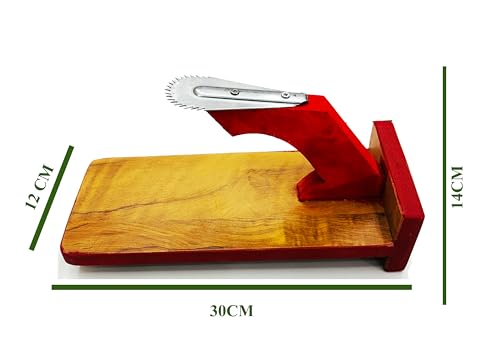 Wooden Table Top Coconut Scraper Chirava Grater Thengai Thuruvi