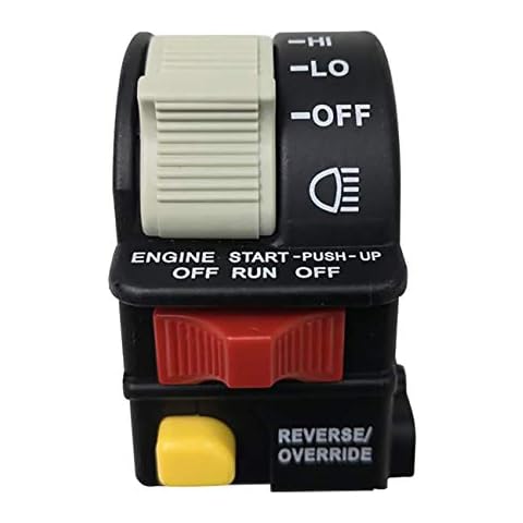 M MATI 4010262 4110243 4110248 Left Handlebar Switch Assembly for Polaris Sportsman Scrambler Magnum Trail Blazer Trail Boss Diesel Xpedition Xplorer Sport Worker Cover