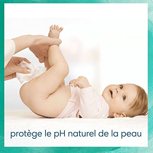 Pampers Harmonie Aqua Baby - Salviette umidificate, 720 panni (15 x 48), delicata protezione della pelle per pelli delicate con acqua al 99% - 4