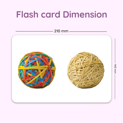 Image of My First Opposites Flash Cards for Toddlers - 24 Cards - 48 Sides, Montessori, Educational, Kindergarten, Preschool Learning Activities, Gifts for Kids, 1-4 Years Babies, Fun & Educational Flashcards