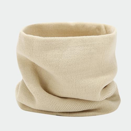 Conjunto de gorro bufanda guantes rosa de tres piezas cálido invierno 5