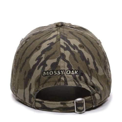 Image of Mossy Oak Camo Dad Hat - Cotton Canvas, All-Fabric Crown, Unstructured Low Profile, Tuck Closure, One Size