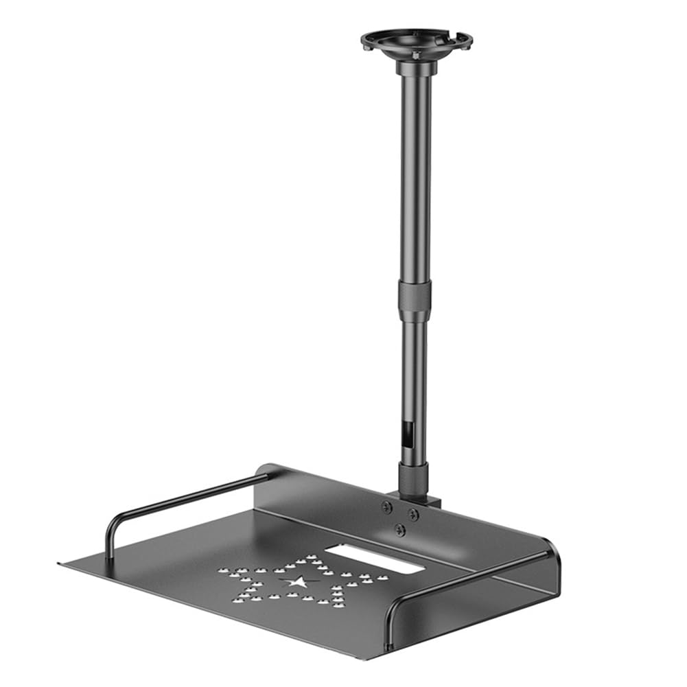 Soporte universal para proyector que soluciona problemas de espacio con su bandeja ajustable 8