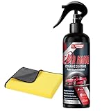 LUXFINISH Pro-Grade Sio2 Ceramic Coating Spray 6.8 oz - Super Hydrophobic Water Beading & Deep Gloss Paint Sealant - 3 Months of Long-Lasting Shine & Sleek Slickness - Ultimate All-Season Defense