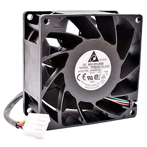 Ventilateur TFB0812UHE PWM 8038 12V extracteur air haute pression