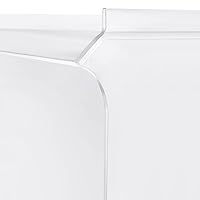 Vista 5 de Cubierta antipolvo de acrílico para equipos de laboratorio o uso de oficina, 22 x 22 x 22 pulgadas, extra grande