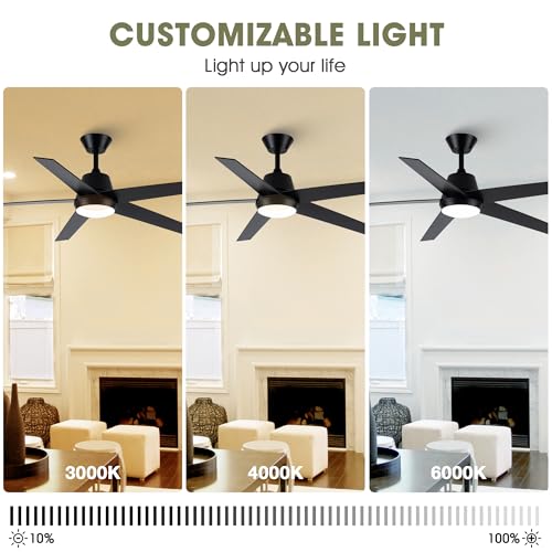 Amazon – 52" Ceiling Fan w/ Light & Remote - image 7