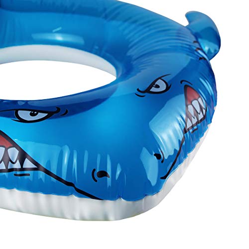 Lafala Pool Floats Kids Shark Floaties Inflatable Pool Swim Lounger Raft Summer Swimming Ring Pool Toys For Adults Kids #TOP5