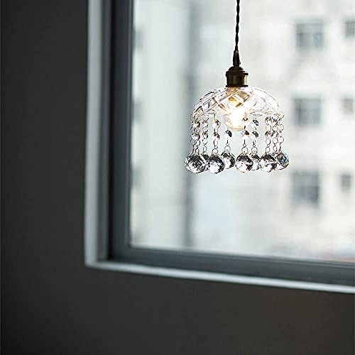 Mini iluminación colgante de decoración con pantalla transparente 4