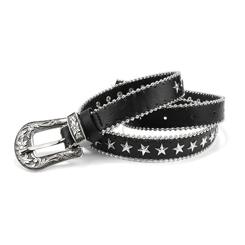 Ceinture floral western en cuir pour sublimer vos tenues décontractées de tous les jours
